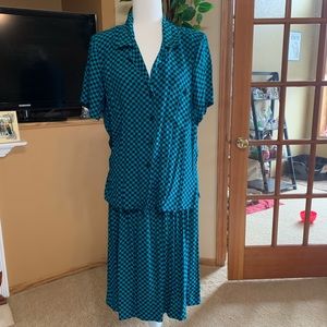 1980’s vintage skirt set